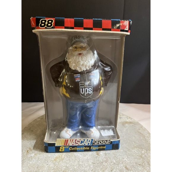 Winner Circle Other - Dale Jarrett 88 Nascar 2003 UPS Santa Claus 8" Trevco Collectible Figurine